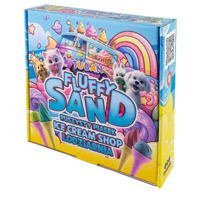 Tuban TU3788 Weicher Fluffy Sand - Bastelspielzeug Tuban TU3788 Weicher Fluffy Sand - Bastelspielzeug