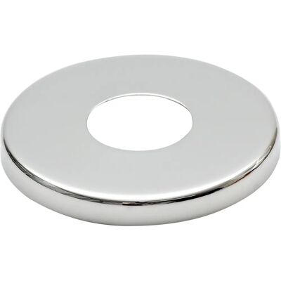 Couvercle de valve PEPTE 21mm/26mm - Acier chromé, trou haut, 8mm - Publicité Couvercle de valve PEPTE 21mm/26mm - Acier chromé, trou haut, 8mm - Publicité