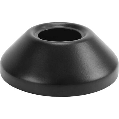 TYCNER Stahl Schwarz Abdeckung Klemme 3/4" (25mm) Höhe 25mm - Rohrabdeckung TYCNER Stahl Schwarz Abdeckung Klemme 3/4" (25mm) Höhe 25mm - Rohrabdeckung