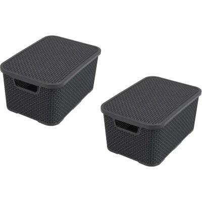 Sada košů BigBuy - 19 L - Basket set Sada košů BigBuy - 19 L - Basket set
