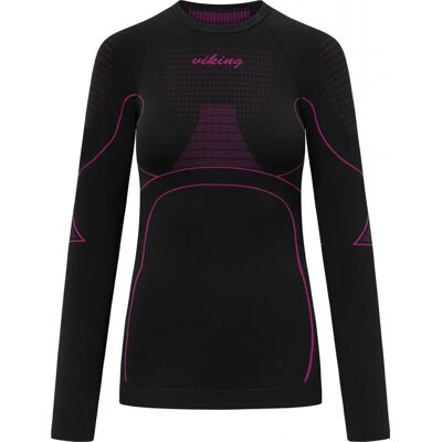 Viking Etna Maglietta termica nera - Thermal shirt Viking Etna Maglietta termica nera - Thermal shirt