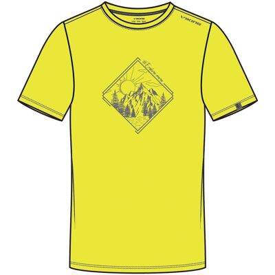 Viking LAKO BAMBOO Män Gelb - T-Shirt Viking LAKO BAMBOO Män Gelb - T-Shirt