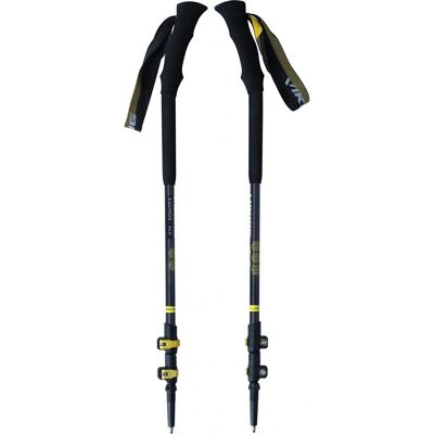 Bastoni da Trekking Viking Equinox - Grigio/Giallo - 70-135cm - Unisex Bastoni da Trekking Viking Equinox - Grigio/Giallo - 70-135cm - Unisex