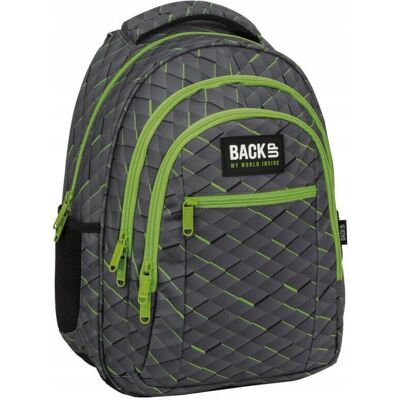 Derform O53 Grüner Pixel Jugend Schulrucksack Derform O53 Grüner Pixel Jugend Schulrucksack