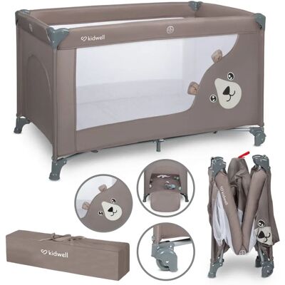 KIDWELL - BLISSY Basic - Beige - Łóżeczko podróżne KIDWELL - BLISSY Basic - Beige - Łóżeczko podróżne