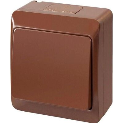Elektro-Plast 0331-06 Braun IP44 Schalter - Switch Elektro-Plast 0331-06 Braun IP44 Schalter - Switch