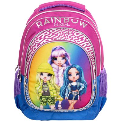 Plecak Rainbow High Styl Srebrny - Produkt Szkolny Plecak Rainbow High Styl Srebrny - Produkt Szkolny