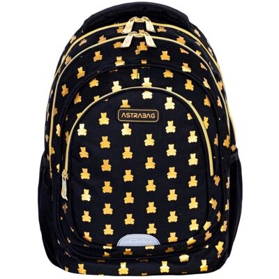 No Name Astrabag Golden Teddy AB330 - Plecak No Name Astrabag Golden Teddy AB330 - Plecak