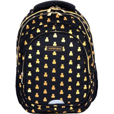 No Name Astrabag Golden Teddy AB300 Plecak z dwoma przedziałami No Name Astrabag Golden Teddy AB300 Plecak z dwoma przedziałami