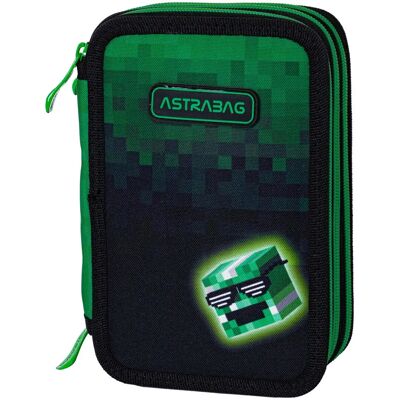 ASTRA - Pixel Hero - Jumbo - z akcesoriami - Pencil case ASTRA - Pixel Hero - Jumbo - z akcesoriami - Pencil case