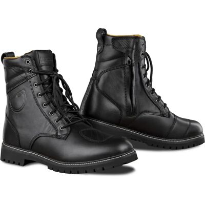 Bottes moto noires Shima Thomson - Toutes saisons, Modèle THOMSON Bottes moto noires Shima Thomson - Toutes saisons, Modèle THOMSON