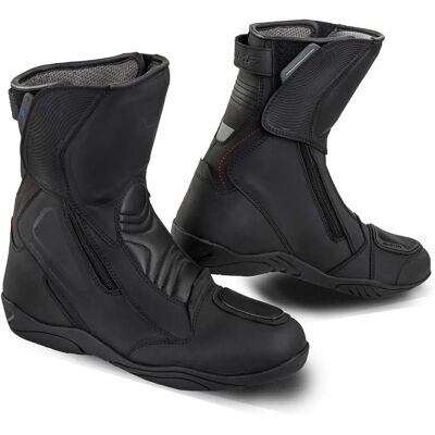 Bottes de moto imperméables Shima Terra - Noir - 46 - Unisexe Bottes de moto imperméables Shima Terra - Noir - 46 - Unisexe