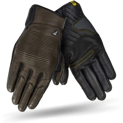 Gants de moto marron Shima - Style classique résistant aux impacts Gants de moto marron Shima - Style classique résistant aux impacts