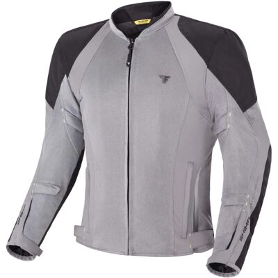 Shima Jet Wasserdichte Motorrad-Textiljacke - Unisex Grau, Größe L Shima Jet Wasserdichte Motorrad-Textiljacke - Unisex Grau, Größe L