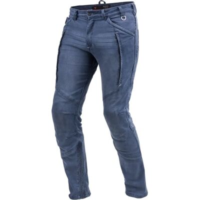 Jeans motocyklowe Shima Ghost - Niebieskie - 36 Jeans motocyklowe Shima Ghost - Niebieskie - 36