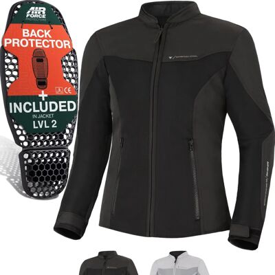 Veste textile moto Openair noire Shima - Veste de moto Veste textile moto Openair noire Shima - Veste de moto