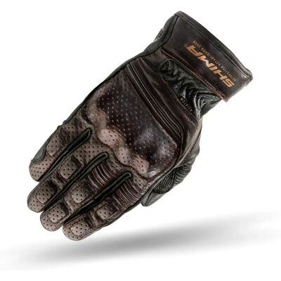 Motocyklové rukavice Shima Aviator - Hnědá - S Motocyklové rukavice Shima Aviator - Hnědá - S