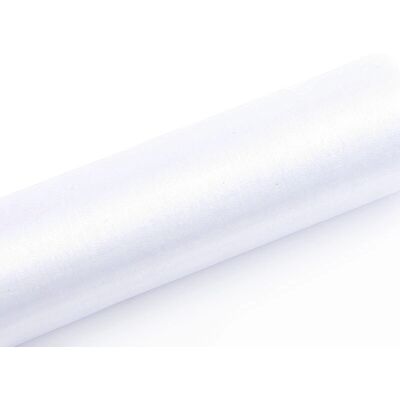 PartyDeco ORP16-008 Tessuto Organza Bianco - 0,16x9m PartyDeco ORP16-008 Tessuto Organza Bianco - 0,16x9m