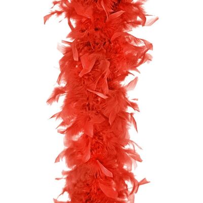PartyDeco Boa en Plumes Rouge 180cm Accessoire Costume - Publicité PartyDeco Boa en Plumes Rouge 180cm Accessoire Costume - Publicité