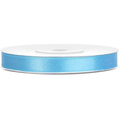 Pricenet Himmelblau Satinband - Ribbon Pricenet Himmelblau Satinband - Ribbon