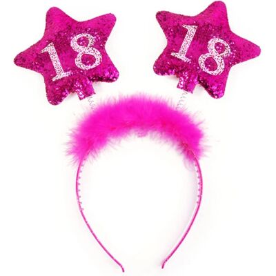 Cerchietto Pricenet con stelle - 18 anni rosa Cerchietto Pricenet con stelle - 18 anni rosa