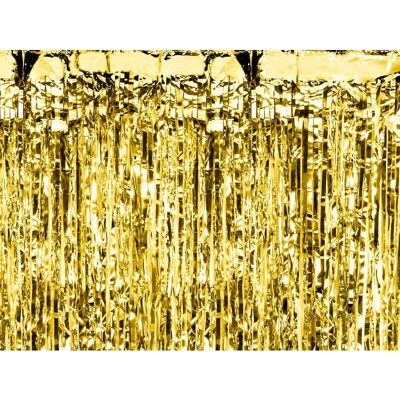 PartyDeco CRT-019 Goldene Partyvorhang - Party Dekoration PartyDeco CRT-019 Goldene Partyvorhang - Party Dekoration