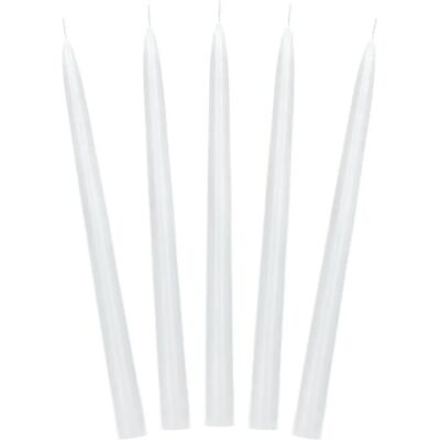 Pricenet Vela Cônica Branca Fosca de 24cm - Vela Pricenet Vela Cônica Branca Fosca de 24cm - Vela