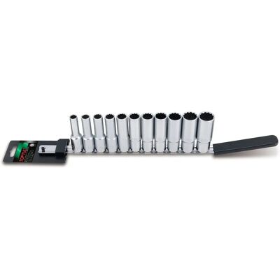 TOPTUL GAAQ1105 Steckschlüsselsatz - Chrom-Vanadium-Stahl TOPTUL GAAQ1105 Steckschlüsselsatz - Chrom-Vanadium-Stahl