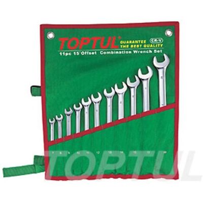 TOPTUL GBAA1602 - Ensemble de 16 clés plates longues TOPTUL GBAA1602 - Ensemble de 16 clés plates longues