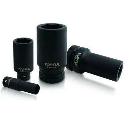 TOPTUL - KABE1613 - 1/2 pouce entraînement - 13 mm hex - Clé à percussion TOPTUL - KABE1613 - 1/2 pouce entraînement - 13 mm hex - Clé à percussion
