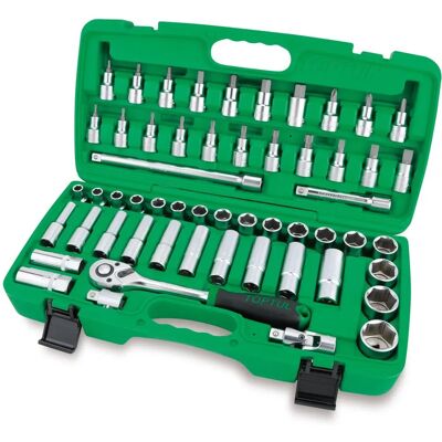 TOPTUL Steckschlüsselsatz GAAI5502 - 55 Stück in Koffer TOPTUL Steckschlüsselsatz GAAI5502 - 55 Stück in Koffer