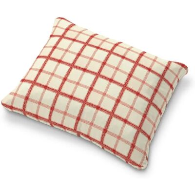 Dekoria - Karlstad - ecru - czerwony - Cushion Cover Dekoria - Karlstad - ecru - czerwony - Cushion Cover