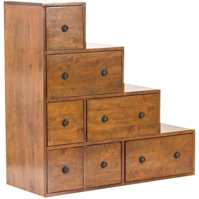 Dekoria - Zen - Brązowy - 88x35x88 cm - Bookcase Dekoria - Zen - Brązowy - 88x35x88 cm - Bookcase