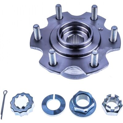 Denckermann Juego de rodamientos delanteros para Mitsubishi Pajero W413581 Denckermann Juego de rodamientos delanteros para Mitsubishi Pajero W413581