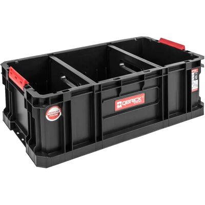 Qbrick System Kunststoff-Werkzeugkiste 200 Flex System ZWEI - 2 Trennwände - Werkzeugsafe Qbrick System Kunststoff-Werkzeugkiste 200 Flex System ZWEI - 2 Trennwände - Werkzeugsafe