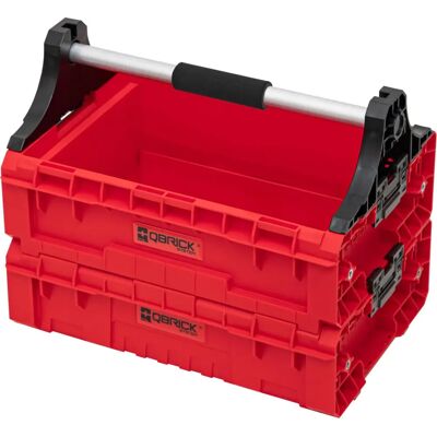 Cestino degli attrezzi modulare Qbrick Pro - Sistema modulare - Rosso - Ultra HD Cestino degli attrezzi modulare Qbrick Pro - Sistema modulare - Rosso - Ultra HD