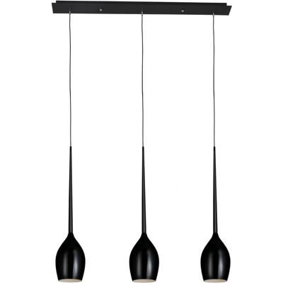 Azzardo AZ2321 Decorline Izzat Závěsné Svítidlo - Černé - 3 E14 50W IP20 Azzardo AZ2321 Decorline Izzat Závěsné Svítidlo - Černé - 3 E14 50W IP20