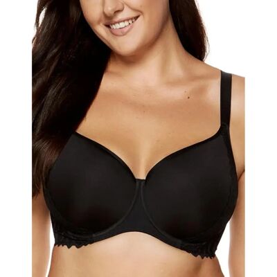 Gorteks Schwarzer Push-Up-BH - Nahtlos, Spitze, Polnisch Gorteks Schwarzer Push-Up-BH - Nahtlos, Spitze, Polnisch