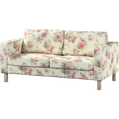 Dekoria Karlstad 2-Sitzer Sofaüberzug - Rosé-Beige Rosen Dekoria Karlstad 2-Sitzer Sofaüberzug - Rosé-Beige Rosen