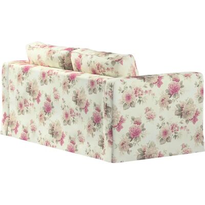 Dekoria Karlstad Sofa Bezüge - Pink/Beige - Nicht ausziehbar Dekoria Karlstad Sofa Bezüge - Pink/Beige - Nicht ausziehbar