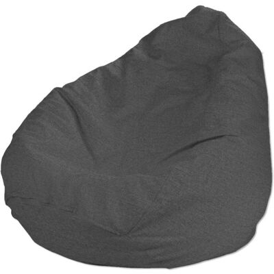 Dekoria Sitzkegel - Grau/Schwarz - 50×85cm - Sitzsack Dekoria Sitzkegel - Grau/Schwarz - 50×85cm - Sitzsack