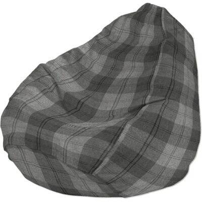 Dekoria Kegelförmiger Sitzsack - Grau Dekoria Kegelförmiger Sitzsack - Grau