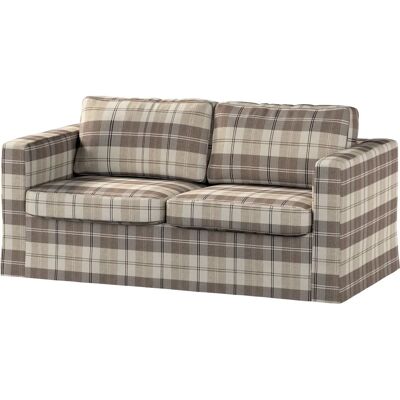 Dekoria - Karlstad 2-seat non-reclining - Beige - Sofabezug Dekoria - Karlstad 2-seat non-reclining - Beige - Sofabezug