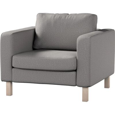 Dekoria IKEA Karlstad Sesselbezug - Grau / Schwarz - 89x89x64cm Dekoria IKEA Karlstad Sesselbezug - Grau / Schwarz - 89x89x64cm