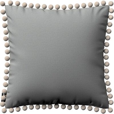 Marka Model - Poszewka na Poduszkę z Pomponami - 45x45cm - Poszewka Marka Model - Poszewka na Poduszkę z Pomponami - 45x45cm - Poszewka