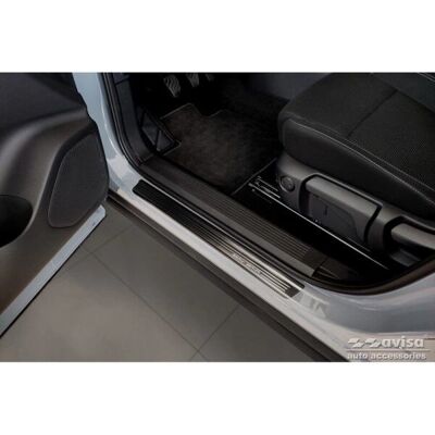 Nissan Qashqai III 2021 - Juego de 4 umbrales de puerta de acero inoxidable - Edición Especial Nissan Qashqai III 2021 - Juego de 4 umbrales de puerta de acero inoxidable - Edición Especial