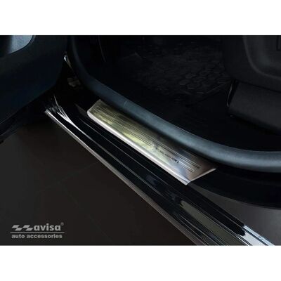 AVISA Citroen Berlingo II Multispace Stainless Steel Door Protector - Door Protector AVISA Citroen Berlingo II Multispace Stainless Steel Door Protector - Door Protector