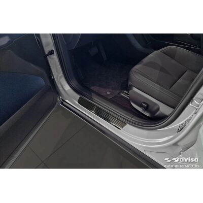 AVISA Protège-seuil de Porte en Acier Inoxydable - Compatible avec Volvo EX30 2023 - 4 Pièces AVISA Protège-seuil de Porte en Acier Inoxydable - Compatible avec Volvo EX30 2023 - 4 Pièces