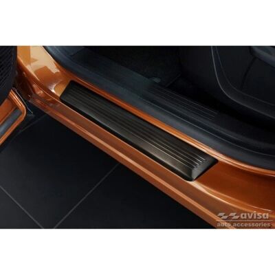 AVISA - Door Sill Protectors - Black - Stainless steel - Door sill protector AVISA - Door Sill Protectors - Black - Stainless steel - Door sill protector