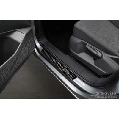 AVISA Volkswagen Caddy V Door Threshold Protectors - Mirror Finish AVISA Volkswagen Caddy V Door Threshold Protectors - Mirror Finish